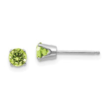 Load image into Gallery viewer, 3mm Semi Precious Stud Earrings
